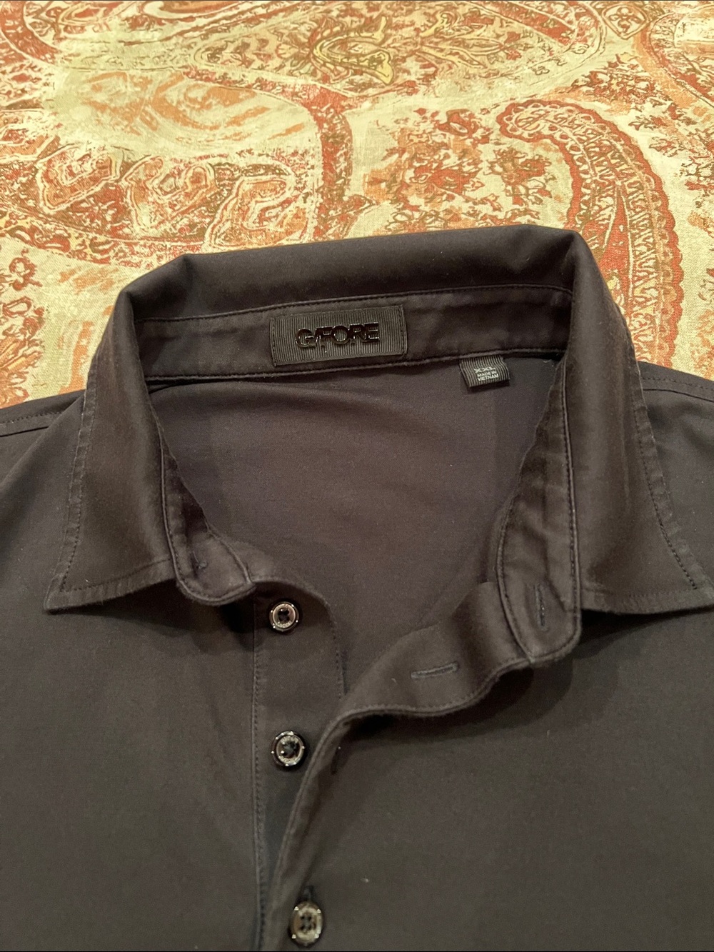 G/FORE Luxe cotton blend s/s polo XXL